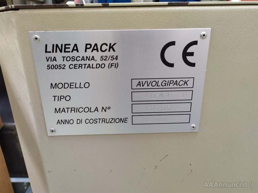 Avvolgitrice polietilene/pluribol PROFILI/TUBI/ BARRE (orizz - Foto 3