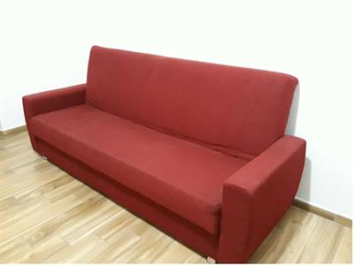 Divano letto a tre posti