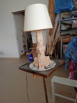 Lampada lavorata