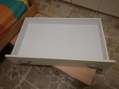 Letto con cassettiera, in legno - Foto 4