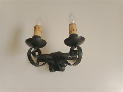Lampadari ferro battuto