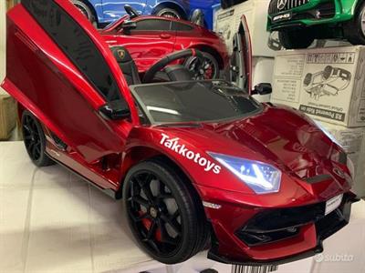 Auto macchina elettrica Lamborghini 2posti Rosso m - Foto 6