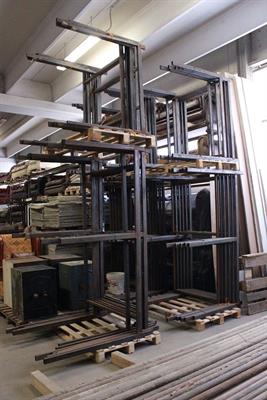 Zanche in ferro doppie e singole