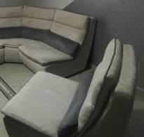 Foto 3 Château Dax divano angolare grigio, ottime condizioni