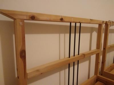 2 LETTI USATI IKEA, color pino chiaro, in ottime condizioni - Foto 2