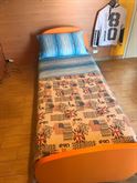 Letto singolo con rete e materasso memory