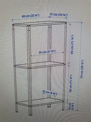 HYLLIS Scaffale da interno/esterno (IKEA) - Foto 3