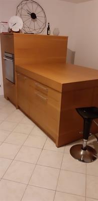 Cucina moderna richiudibile