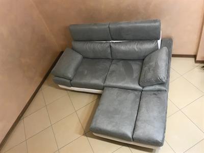 DIVANO 2 posti con Pouf Poltronèsofà NUOVISSIMO MAI USATO - Foto 4