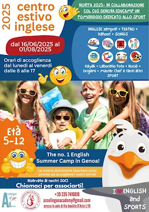 Centro Estivo in Inglese