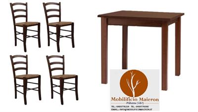 Set Completi Sedie Tavoli Per Arredo Bar Ristorante cod0013