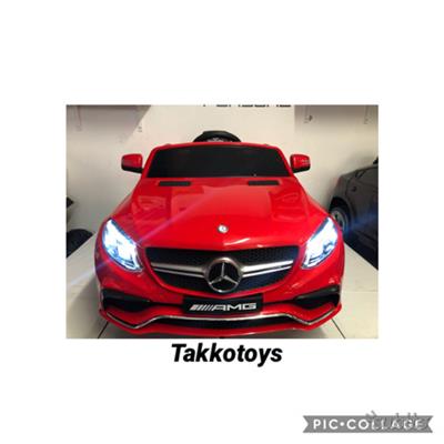 Auto macchina elettrica gle coupè TV Rosso