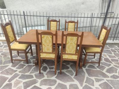 Tavolo e Cristalliera
