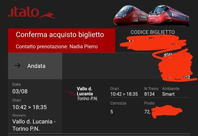 Biglietti 3 agosto e 16 agosto - Foto 2