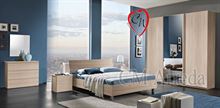 Camera da letto scorrevole con specchio
