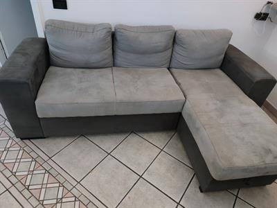  divano letto con penisola contenitore