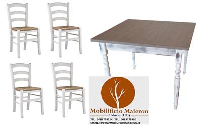 Sedie Tavoli Vintage Per Arredamento Bar Ristorante cd0012