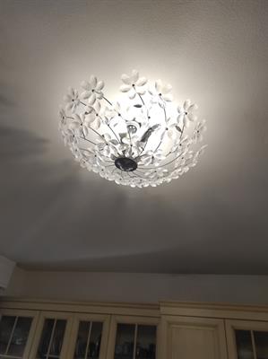 Lampadario plafoniera in cristallo