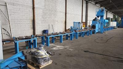 Granigliatrice a tunnel per tubi