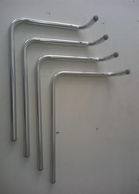 Gambe tavolo in Alluminio 4 PZ.