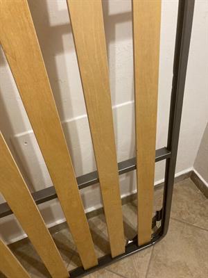 Rete del letto matrimoniale, in legno - Foto 6