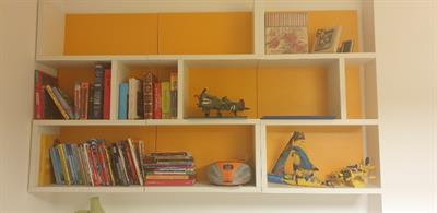 Libreria a muro bambino