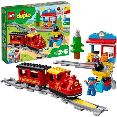 LEGO DUPLO TRENO A VAPORE CON LOCOMOTIVA