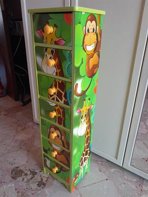 Cassettiera per cameretta
