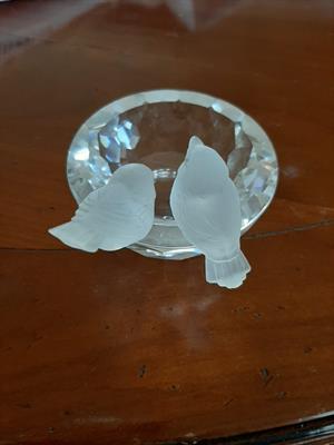Swarovski originale - vaschetta con uccelli, come nuovo - Foto 2