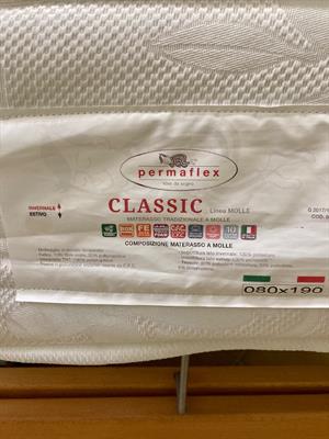 Materasso singolo cm 80x190 alto cm 22 a molle