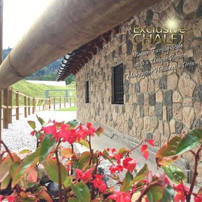 Chalet con spiaggia sul torrente nel Parco di Tarvisio