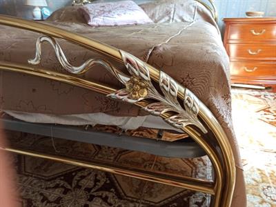 Letto in ottone