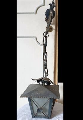Lampada Pensile per Esterno in Ferro