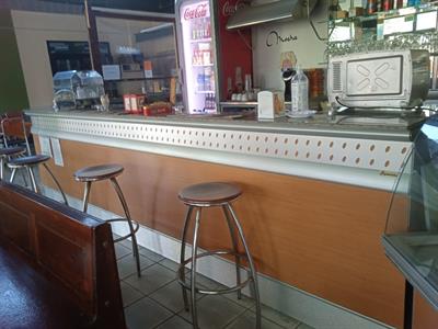 Bancone Bar Completo, Porzionabile in Tre Pezzi