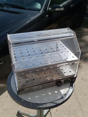 Vetrina espositore bar riscaldata