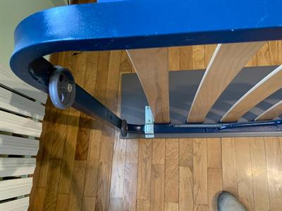 Letto singolo + secondo letto, colore marrone, in legno - Anteprima 3