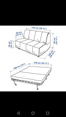 Divano letto Ikea