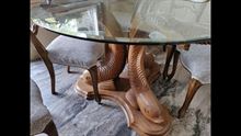 Tavolo tondo con 6 sedie