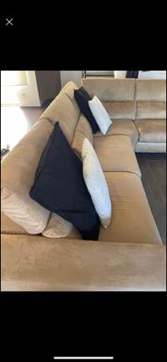 Divano angolare con poltrone relax