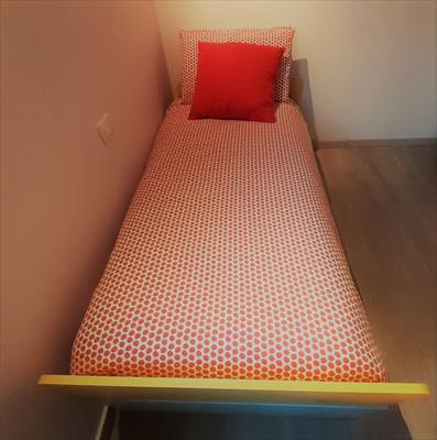 Letto singolo contenitore