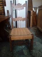 Foto 6 Tavolo con piastrelle, in legno massello, ottimo stato