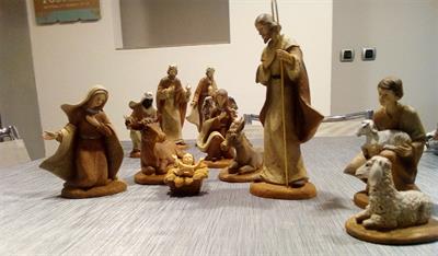 Presepe Natività completa con re magi, mai usato - Foto 2