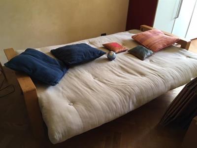 Divano letto Futon, in legno massello - Foto 2