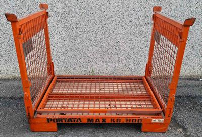 Cassoni contenitori metallici abbattibili usati - Foto 3