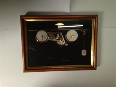 Quadretto Orologio a forma di Moto