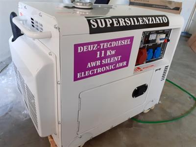 Gruppo elettrogeno 11 Kilowatt Diesel 2 anni garanzia