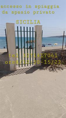 Casa sulla spiaggia in prima fila mare
