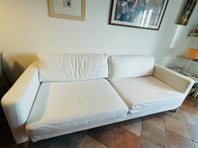 Divano letto matrimoniale karlstad Ikea, colore écru - Foto 2