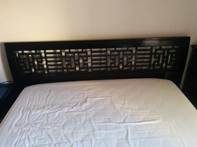Letto matrimoniale stile orientale, come nuovo - Foto 2