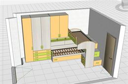 Cameretta completa come nuova